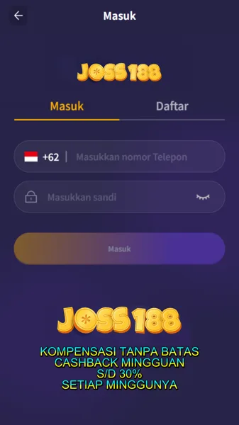 JOSS188 Bonus Member Baru 100%