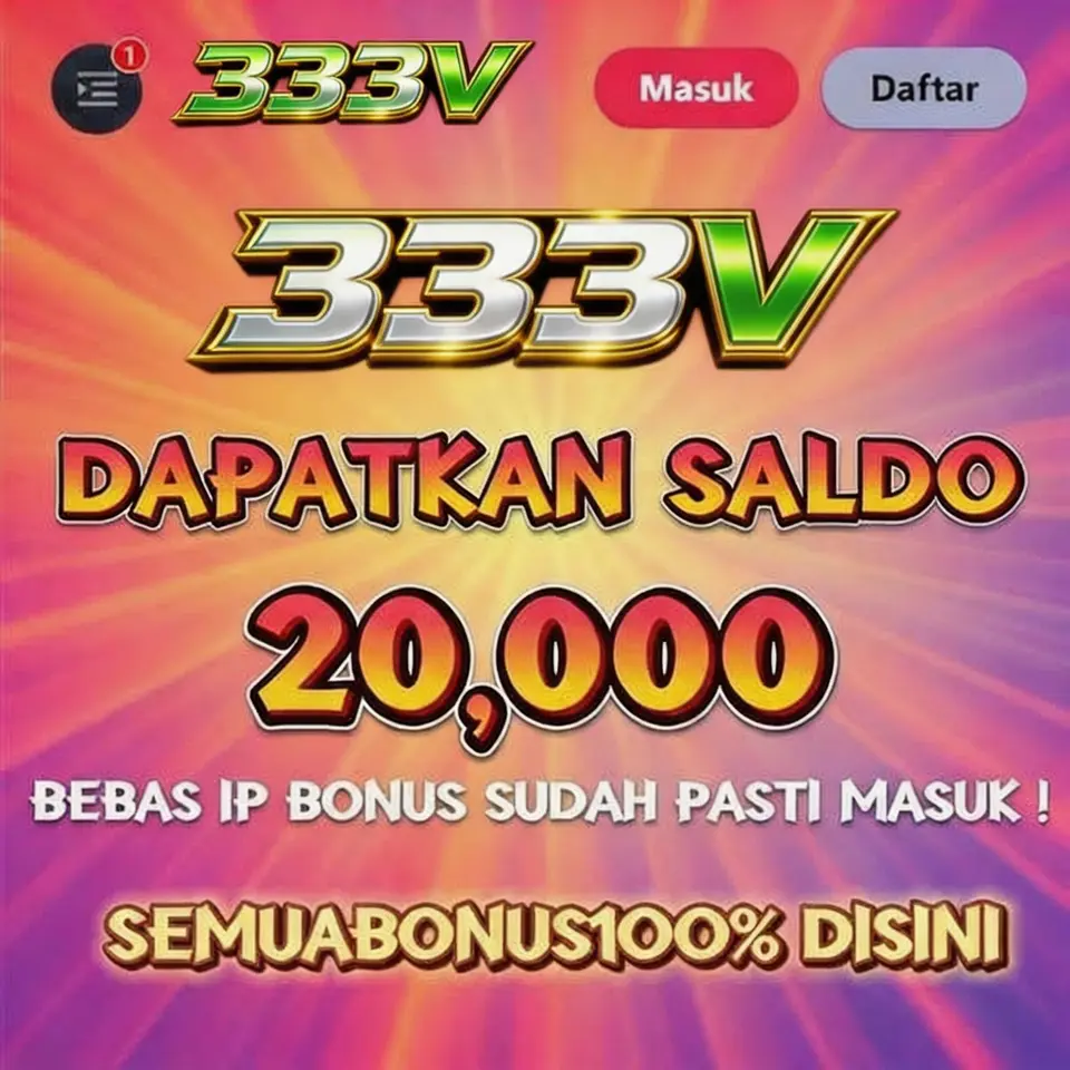 333V Masuk Resmi 2026 Aplikasi